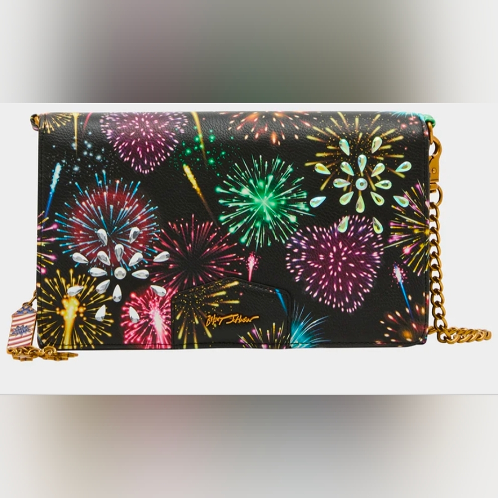 Betsey Johnson Fireworks Crossbody Bag - Picture 2 of 5